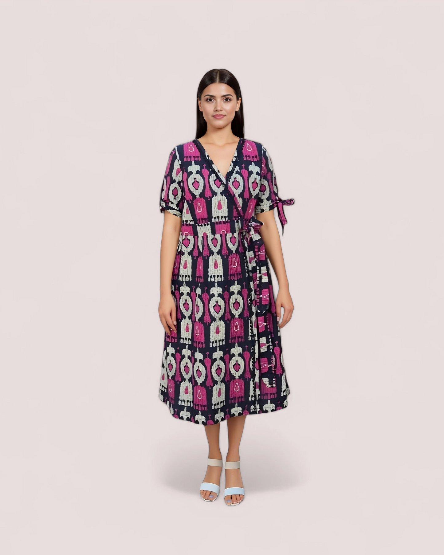 Dahlia Wrap Maxi Dress