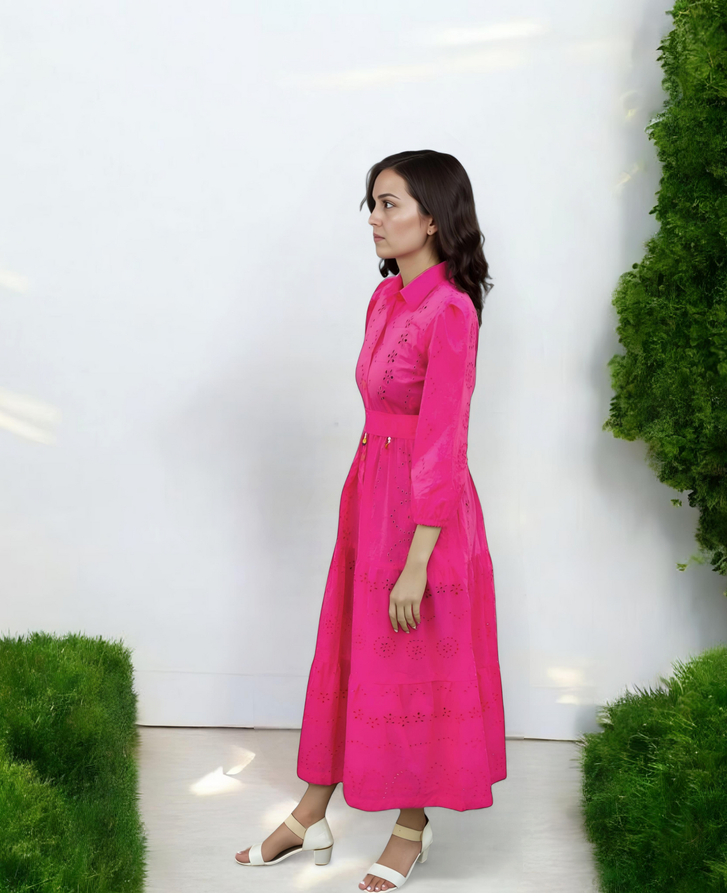 Hot Pink Maxi Dress