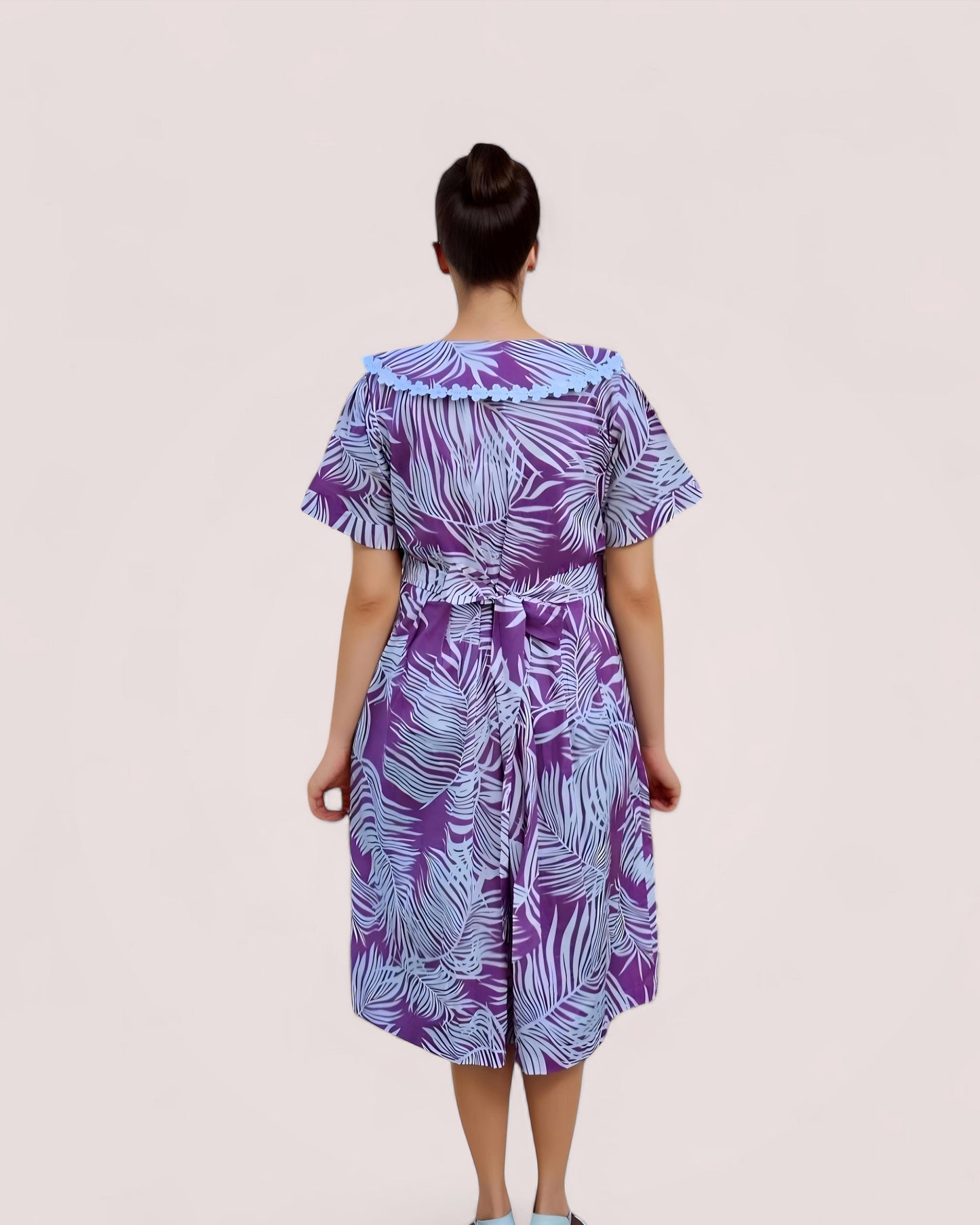 Lavender Oasis Midi Dress