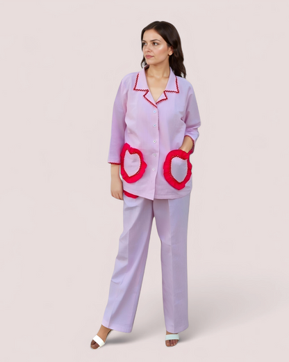 Heart & Stripes Lounge Set