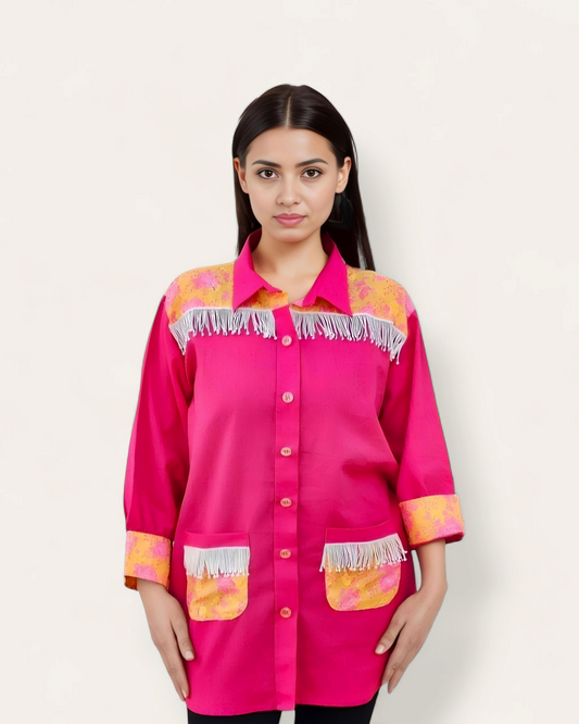 Boho Fringe Shirt