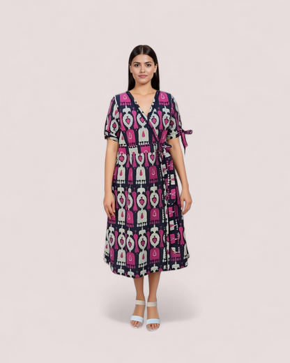 Dahlia Wrap Maxi Dress