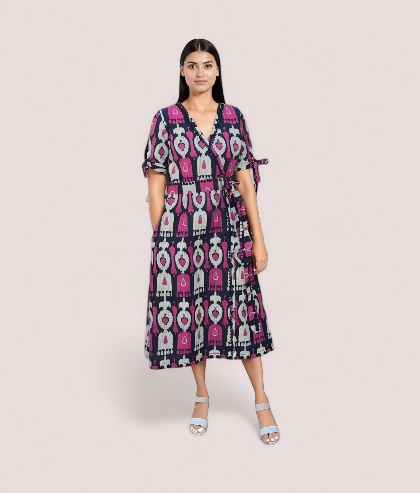 Dahlia Wrap Maxi Dress