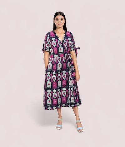 Dahlia Wrap Maxi Dress
