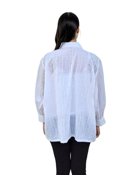 Feather Swiss Dot Shirt