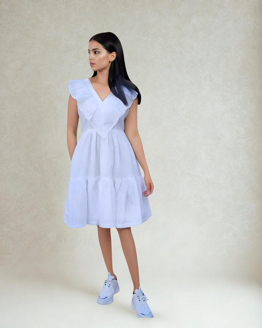 Ivory Mini Dress
