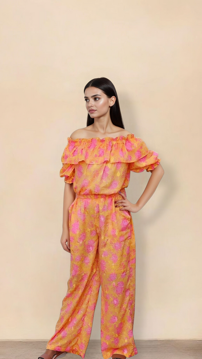 Tangerine Jumpsuit