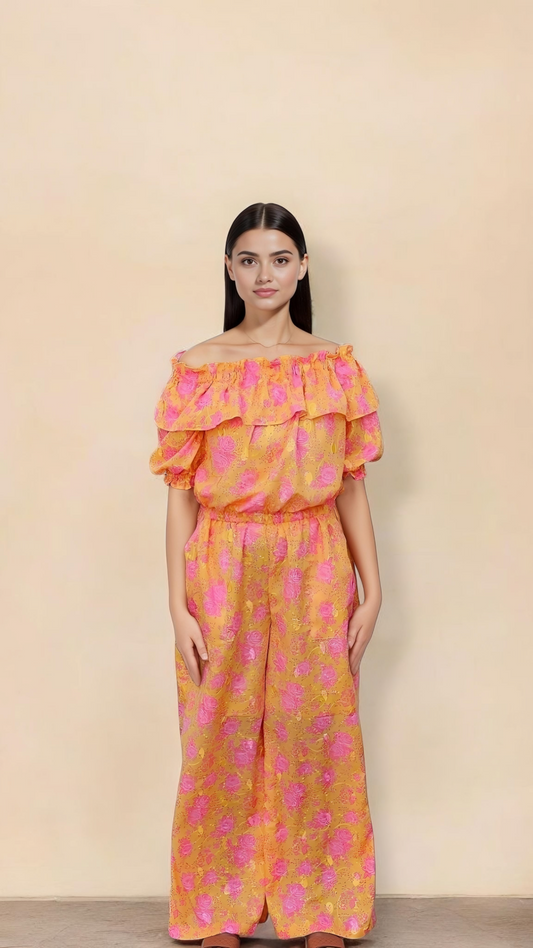 Tangerine Jumpsuit