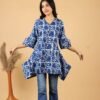 29 Indigo Handblock Cotton Kurti
