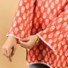Marigold Full Sleeves Cotton Kurti