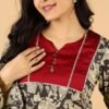 black cotton kurti for women