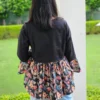 Gul Peplum Top
