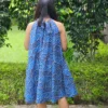 Blue Breeze Cotton Tent Dress