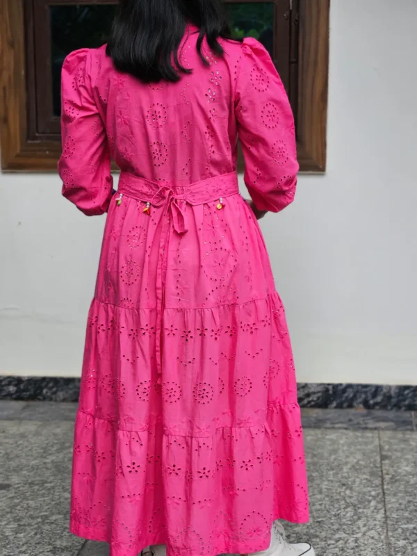 rani pink hakoba maxi dress for women