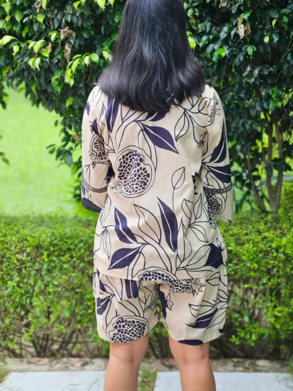 Beige Pom Co-ord Set