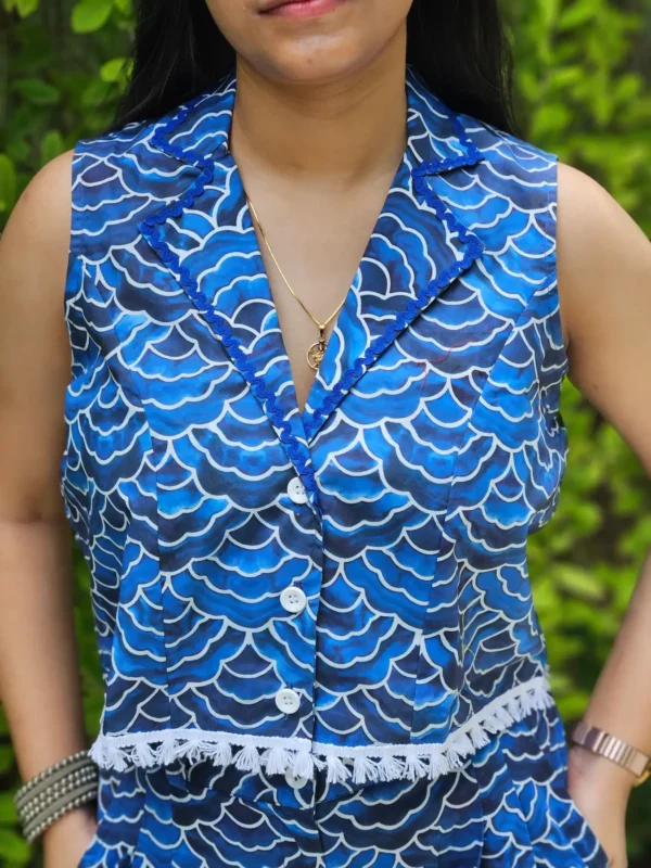 Wave Cotton Co-ord Set